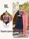 Dupatta Queen By Blue Hills Rayon Anarkali Kurtis With Dupatta Orders In India